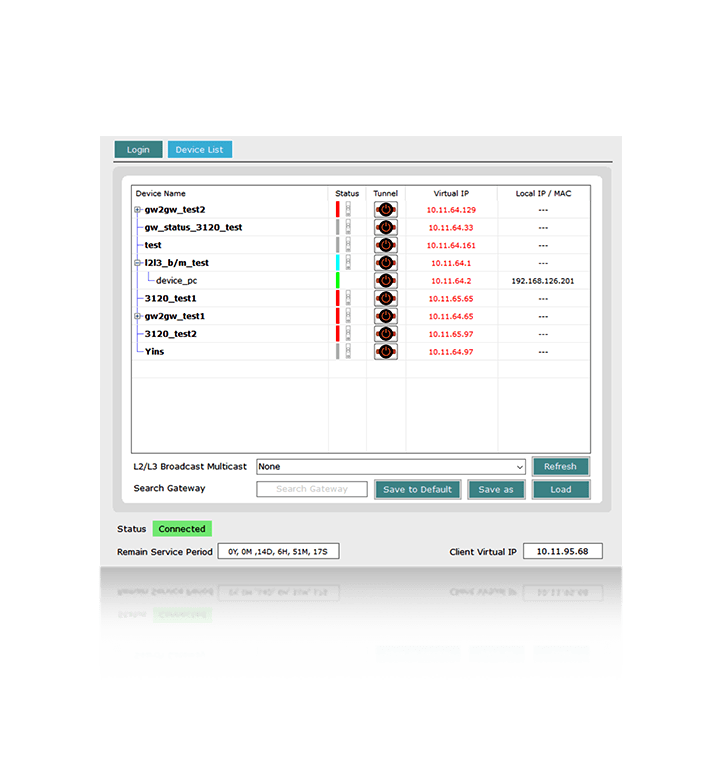 MRC client software